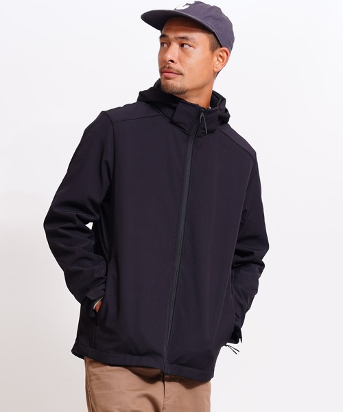 GIORDANO（ジョルダーノ）の「[ GIORDANO ]ソフトシェルマウンテンパーカー | 撥水/ストレッチ/防風/裏地フリース (ユニセックス)（マウンテンパーカー・レディース・ダークグレー/ブラック/グレー・MEDIUM/LARGE/X-LARGE/XX-LARGE）」の21枚目の写真