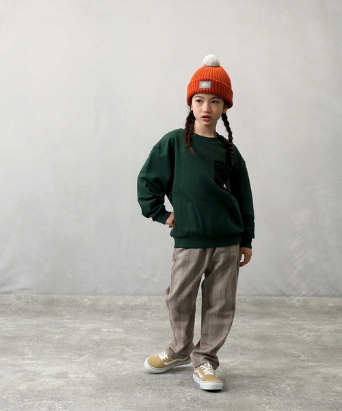 MPS（エムピーエス）の「【MPS】あったかイージーテーパード（その他パンツ・キッズ・ブラウン/ブラック/ベージュ/グレー・130/140/105/120/150/160）」の15枚目の写真