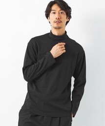 green label relaxing | オーガニック タートルネック ロングスリーブ カットソー -抗菌-(Tシャツ/カットソー)