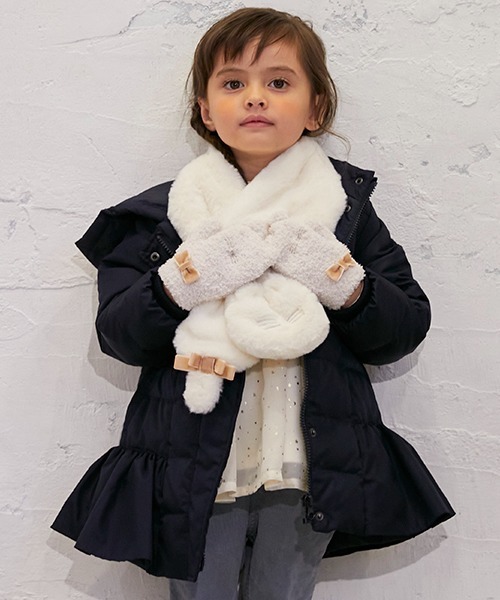 petit main（プティマイン）の「CATファーティペット（マフラー）」 - WEAR