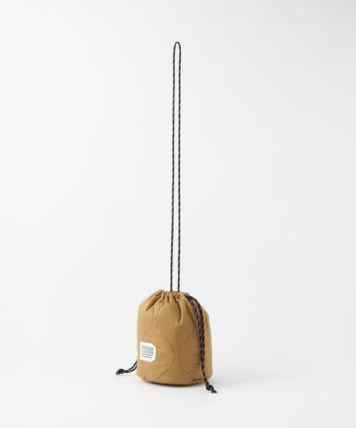 FREDRIK PACKERS（フレドリックパッカーズ）の「【別注】＜ FREDRIK PACKERS ＞ キルティング ドロスト 2WAY バッグ（ショルダーバッグ・レディース・ブラック/ダークブラウン/ベージュ・FREE）」の11枚目の写真