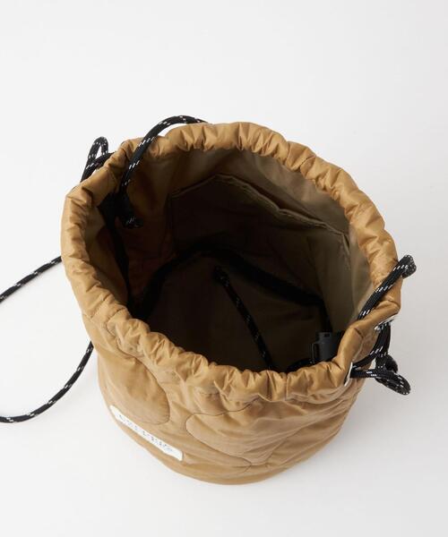 FREDRIK PACKERS（フレドリックパッカーズ）の「【別注】＜ FREDRIK PACKERS ＞ キルティング ドロスト 2WAY バッグ（ショルダーバッグ・レディース・ブラック/ダークブラウン/ベージュ・FREE）」の18枚目の写真