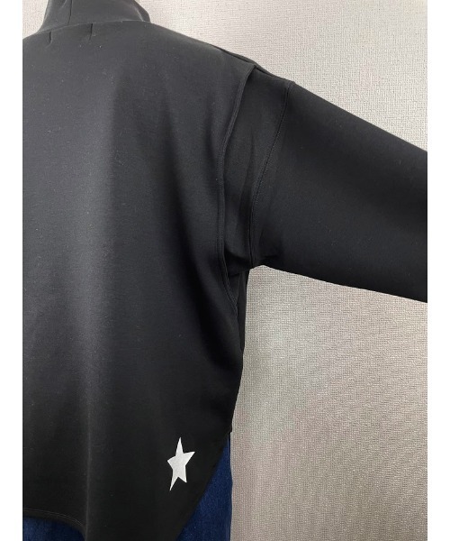 WORLD WIDE LOVE!（ワールドワイドラブ）の「キャットハイネックプル（Tシャツ/カットソー・レディース・ブラック/グレイッシュベージュ・1）」の7枚目の写真
