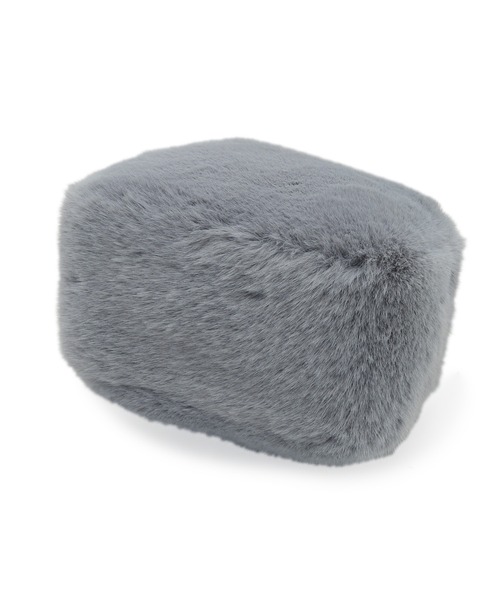 リサイクルフェイクファーフラッフィーショルダーバッグ