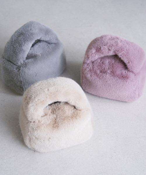 ROPE' PICNIC(ロペピクニック)の「リサイクルフェイクファーフラッフィーショルダーバッグ(ショルダーバッグ・レディース・ベージュ系その他/グレー系その他/ピンク系その他2・FREE)」の21枚目の写真