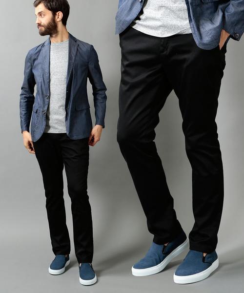 BEAUTY&YOUTH UNITED ARROWS（ビューティーアンドユースユナイテッドアローズ）の「BY ストレッチ チノ ノープリーツ テーパード パンツ◆（チノパンツ・メンズ・ホワイト/ダークグレー/ベージュ/ネイビー/ブラック・MEDIUM/SMALL/LARGE/X-LARGE）」の5枚目の写真