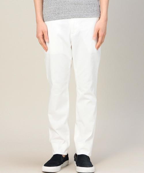 BEAUTY&YOUTH UNITED ARROWS（ビューティーアンドユースユナイテッドアローズ）の「BY ストレッチ チノ ノープリーツ テーパード パンツ◆（チノパンツ・メンズ・ホワイト/ダークグレー/ベージュ/ネイビー/ブラック・MEDIUM/SMALL/LARGE/X-LARGE）」の7枚目の写真