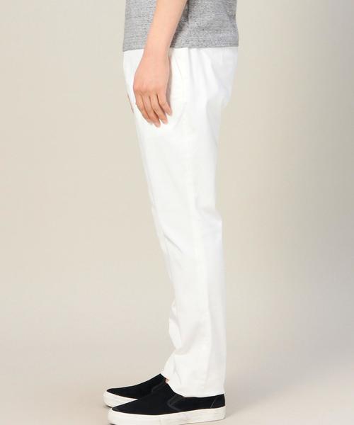 BEAUTY&YOUTH UNITED ARROWS（ビューティーアンドユースユナイテッドアローズ）の「BY ストレッチ チノ ノープリーツ テーパード パンツ◆（チノパンツ・メンズ・ホワイト/ダークグレー/ベージュ/ネイビー/ブラック・MEDIUM/SMALL/LARGE/X-LARGE）」の8枚目の写真