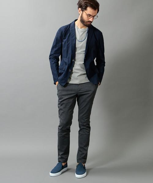 BEAUTY&YOUTH UNITED ARROWS（ビューティーアンドユースユナイテッドアローズ）の「BY ストレッチ チノ ノープリーツ テーパード パンツ◆（チノパンツ・メンズ・ホワイト/ダークグレー/ベージュ/ネイビー/ブラック・MEDIUM/SMALL/LARGE/X-LARGE）」の11枚目の写真