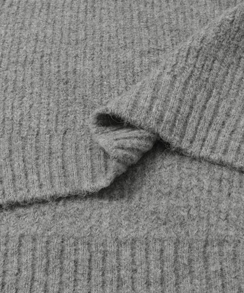 KBF（ケイビーエフ）の「バラクラバSETニット（ニット/セーター・レディース・アイボリー/グリーン/グレー・ONE）」の8枚目の写真