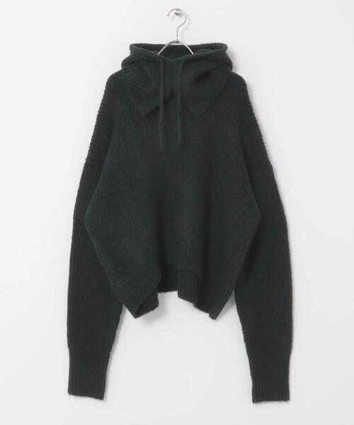 KBF（ケイビーエフ）の「バラクラバSETニット（ニット/セーター・レディース・アイボリー/グリーン/グレー・ONE）」の22枚目の写真