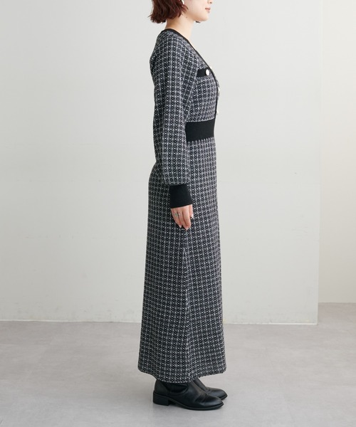 natural couture（ナチュラルクチュール）の「madoka金釦ツイード