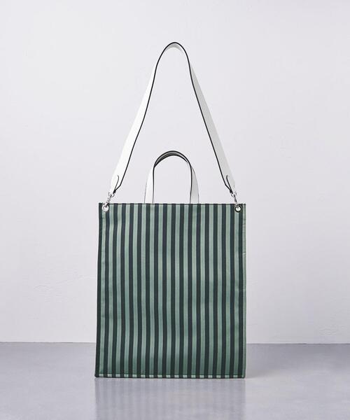 UNITED ARROWS（ユナイテッドアローズ）の「ストライプ 2WAY トート 