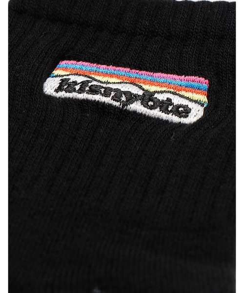 Little sunny bite（リトルサニーバイト）の「Logo socks（ソックス/靴下・レディース・ブラック/ホワイト/グリーン・FREE）」の11枚目の写真