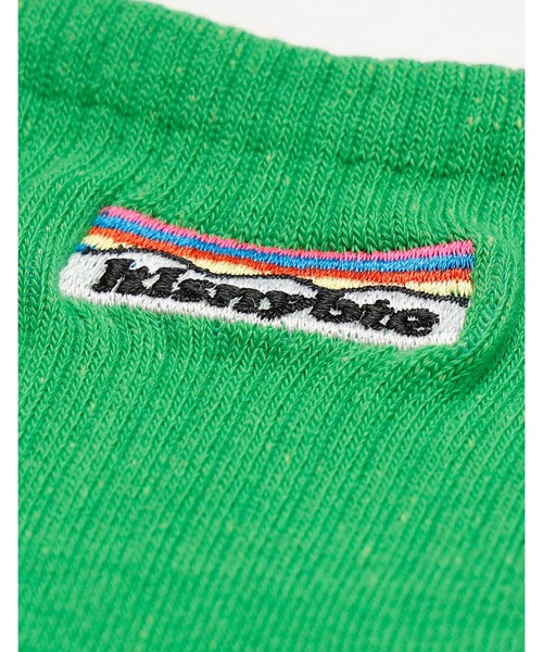 Little sunny bite（リトルサニーバイト）の「Logo socks（ソックス/靴下・レディース・ブラック/ホワイト/グリーン・FREE）」の15枚目の写真