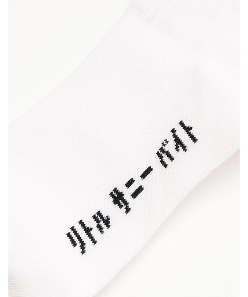Little sunny bite（リトルサニーバイト）の「Logo socks（ソックス/靴下・レディース・ブラック/ホワイト/グリーン・FREE）」の6枚目の写真