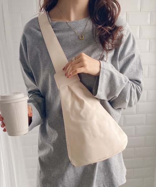 セール】PUワンショルダーボディバッグ（ボディバッグ/ウエストポーチ