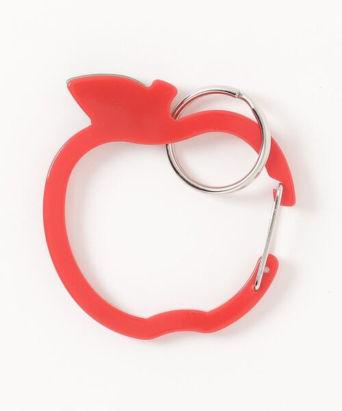 MILKFED.（ミルクフェド）の「APPLE CARABINER（キーホルダー・レディース・ライトグリーン/レッド・ONE SIZE）」の6枚目の写真