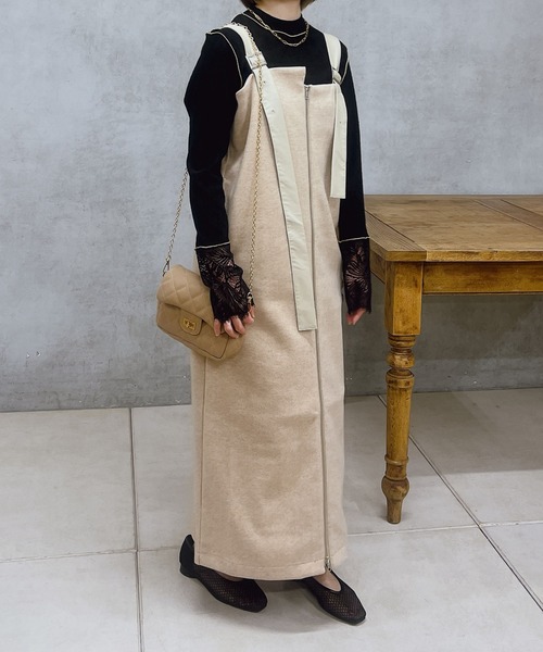 un dix cors(アンディコール)の「NEWチェーンキルティングバッグ(ショルダーバッグ・レディース・ブラック/ベージュ/アイボリー/サックスブルー・FREE)」の14枚目の写真