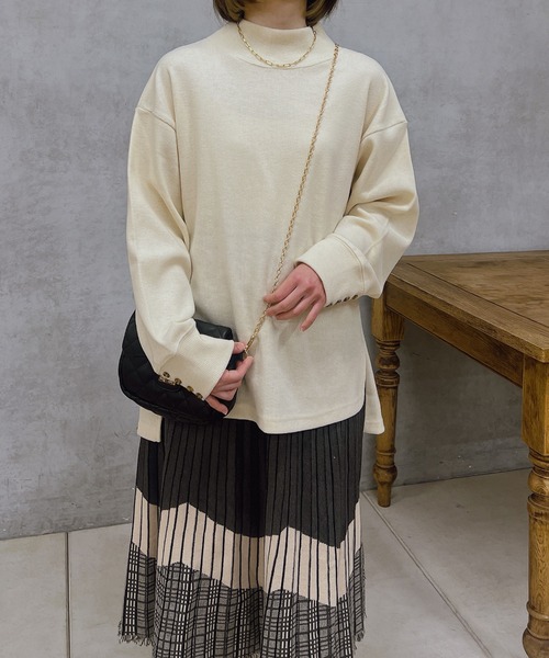 un dix cors(アンディコール)の「NEWチェーンキルティングバッグ(ショルダーバッグ・レディース・ブラック/ベージュ/アイボリー/サックスブルー・FREE)」の21枚目の写真