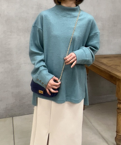 un dix cors(アンディコール)の「NEWチェーンキルティングバッグ(ショルダーバッグ・レディース・ブラック/ベージュ/アイボリー/サックスブルー・FREE)」の22枚目の写真