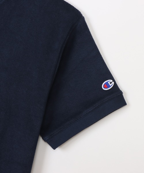 Champion(チャンピオン)の「【Champion/チャンピオン】メンズ ベーシック ショートスリーブTシャツ(Tシャツ/カットソー・メンズ・ネイビー/サンドベージュ/ホワイト/モスグリーン/グレー/ブラック・MEDIUM/LARGE/X-LARGE)」の22枚目の写真