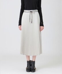 【タグ付き美品】ブルーレーベル エアリーサテンプリーツスカート♡S 可愛いモテ BLUE LABEL CRESTBRIDGE（ブルーレーベルクレストブリッジ