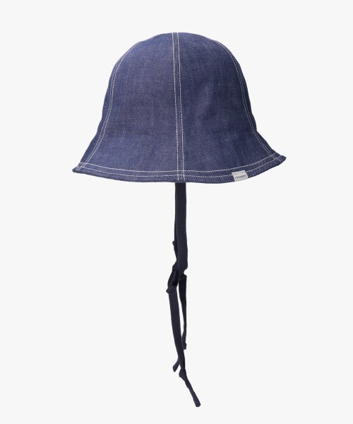 OVERRIDE（オーバーライド）の「OVERRIDE  OGC DENIM TULIP SG / オーバーライド（ハット・レディース・ブラック/ブルー/ナチュラル/ダークベージュ・58cm）」の10枚目の写真