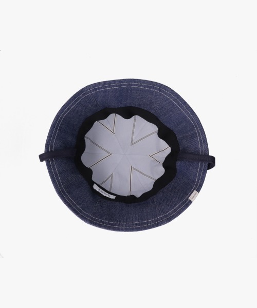 OVERRIDE（オーバーライド）の「OVERRIDE  OGC DENIM TULIP SG / オーバーライド（ハット・レディース・ブラック/ブルー/ナチュラル/ダークベージュ・58cm）」の13枚目の写真