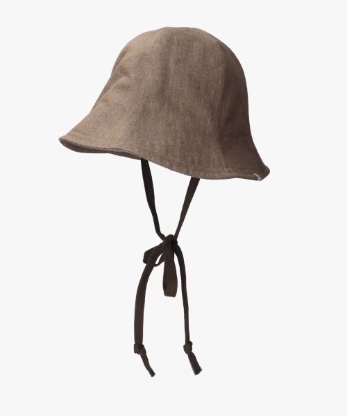 OVERRIDE（オーバーライド）の「OVERRIDE  OGC DENIM TULIP SG / オーバーライド（ハット・レディース・ブラック/ブルー/ナチュラル/ダークベージュ・58cm）」の14枚目の写真