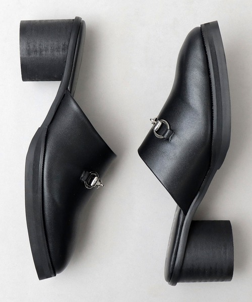 glabella（グラベラ）の「ハイヒール ビット ミュール（ドレスシューズ・メンズ・ブラック・L/M/S）」の3枚目の写真