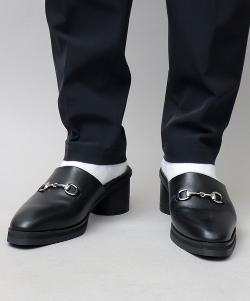 glabella（グラベラ）の「ハイヒール ビット ミュール（ドレスシューズ・メンズ・ブラック・L/M/S）」の12枚目の写真