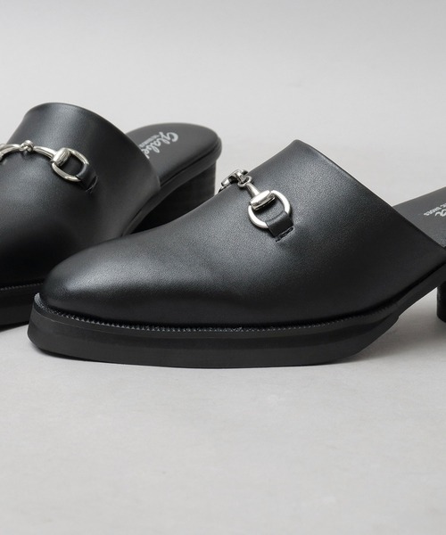 glabella（グラベラ）の「ハイヒール ビット ミュール（ドレスシューズ・メンズ・ブラック・L/M/S）」の9枚目の写真