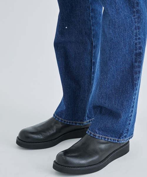 SEVEN BY SEVEN（セブンバイセブン）の「【SEVEN BY SEVEN/セブン バイ セブン】STUDIOUS別注 PAINT DENIM PANTS（デニムパンツ・メンズ・ブラック/ブルー・SMALL/MEDIUM）」の10枚目の写真