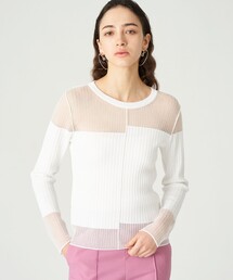 LOVELESS | シアーコンビニットプルオーバー(ニット/セーター)