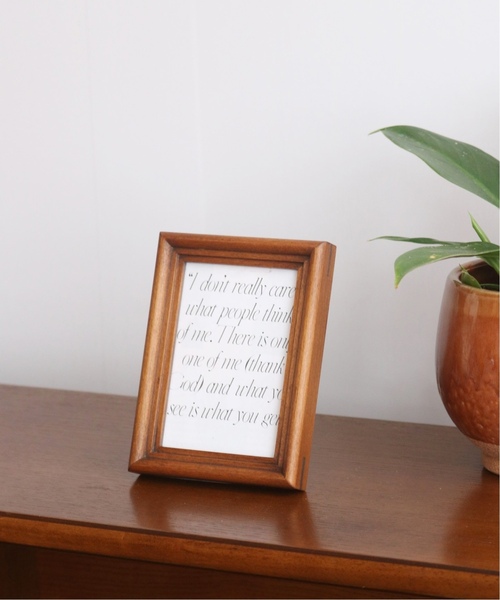 WARNER PHOTO FRAME_L-BR ワーナーフォトフレーム（インテリア雑貨