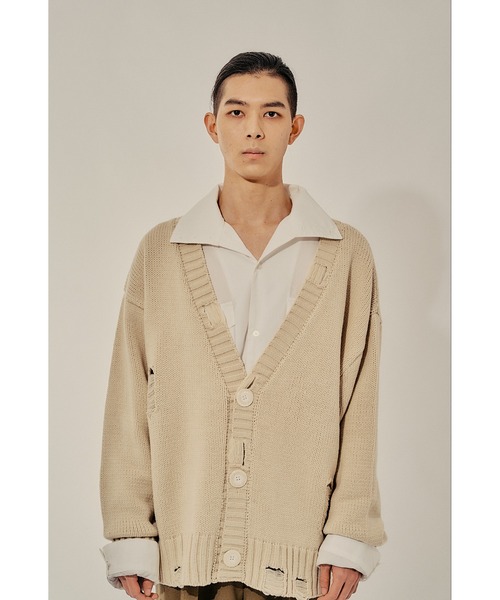 Adoon plain(アドーンプレーン)の「【Oversized shirring shirt】/オーバーサイズシャーリングシャツ(シャツ/ブラウス・メンズ・ブラック/オフホワイト・MEDIUM/LARGE)」の20枚目の写真