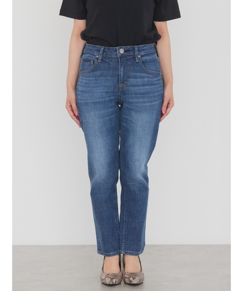 セール】【WEB限定・小柄女性向け】テーパードデニム（デニムパンツ