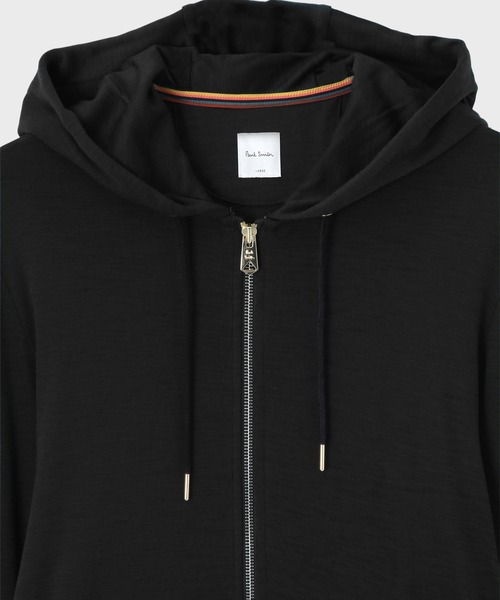 Paul Smith ポールスミス　ストライプテープ ウール スムース パーカー Paul Smith（ポールスミス）の「ストライプテープ ウールスムース