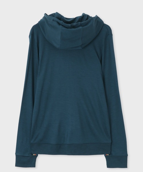 Paul Smith ポールスミス　ストライプテープ ウール スムース パーカー Paul Smith（ポールスミス）の「ストライプテープ ウールスムース
