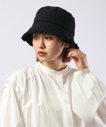FUNALIVE（ファンアライブ）の「PAGE ONE キャンバスフリンジバケットＨＡＴ（ハット・レディース）」