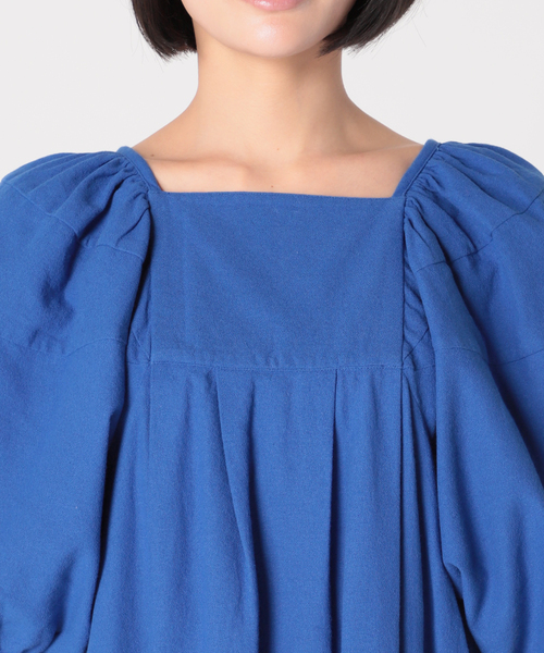 JOINT WORKS(ジョイントワークス)の「Cアムンゼンボリュームスリーブワンピース(ワンピース・レディース・ブルー/ホワイト/ブラック・SMALL/MEDIUM)」の20枚目の写真