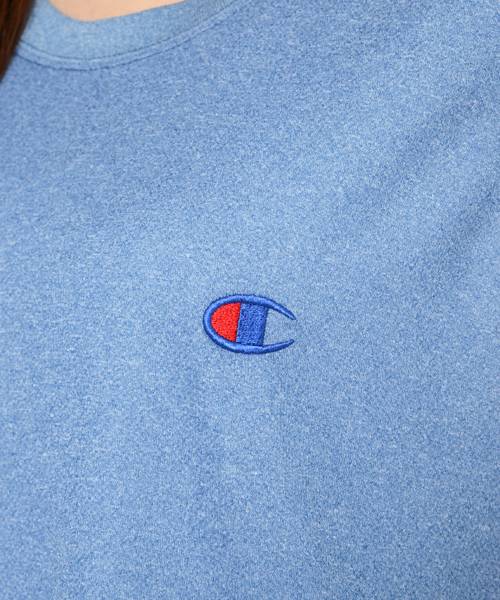 Champion（チャンピオン）の「【ViVi8月号掲載】X-girl×CHAMPION OUTLINE LOGO COOL TANK DRESS（ワンピース・レディース・ホワイト/ブラック/アッシュ/ブルー・1/2）」の7枚目の写真