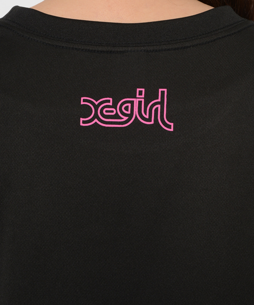 Champion（チャンピオン）の「【ViVi8月号掲載】X-girl×CHAMPION OUTLINE LOGO COOL TANK DRESS（ワンピース・レディース・ホワイト/ブラック/アッシュ/ブルー・1/2）」の10枚目の写真