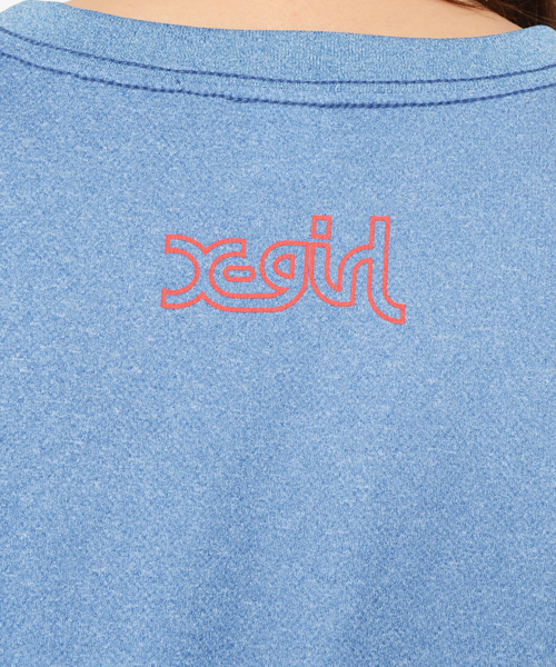 Champion（チャンピオン）の「【ViVi8月号掲載】X-girl×CHAMPION OUTLINE LOGO COOL TANK DRESS（ワンピース・レディース・ホワイト/ブラック/アッシュ/ブルー・1/2）」の12枚目の写真