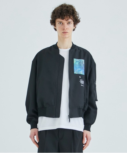 th products/ティーエイチプロダクツ】DY Short MA-1 Jacket（ブルゾン  