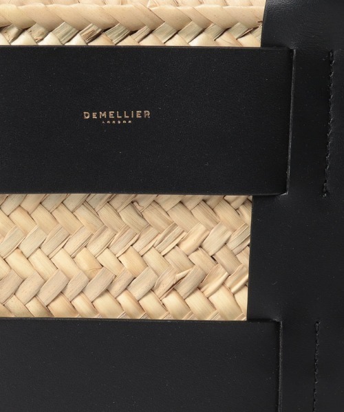 allureville（アルアバイル）の「【DEMELLIER LONDON(デメリエー)】 SANTORINI（かごバッグ・レディース・ブラウン/ブラック・2）」の5枚目の写真
