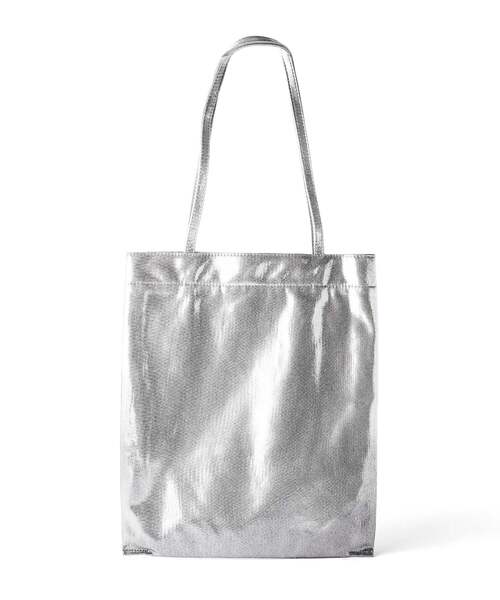 ANEMONE（アネモネ）の「メタリックトートバッグ[バンケット]（トートバッグ・レディース・シルバー/ピンク/ベージュ/ブラック・FREE）」の4枚目の写真