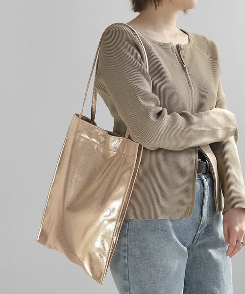 ANEMONE（アネモネ）の「メタリックトートバッグ[バンケット]（トートバッグ・レディース・シルバー/ピンク/ベージュ/ブラック・FREE）」の16枚目の写真