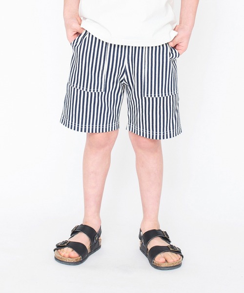 BRANSHES（ブランシェス）の「ラクショーパンツ(4分丈)（その他パンツ・キッズ・ネイビー/カーキオリーブ/その他/アイボリー/イエロー/オフホワイト/ベージュ/ブラック/グレー/カーキ・140/110/130/100/150/90/120）」の10枚目の写真